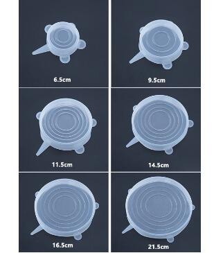 Tapa de Silicone Reutilizável – Conserva os seus Alimentos Sem Plástico e Sem Derrames