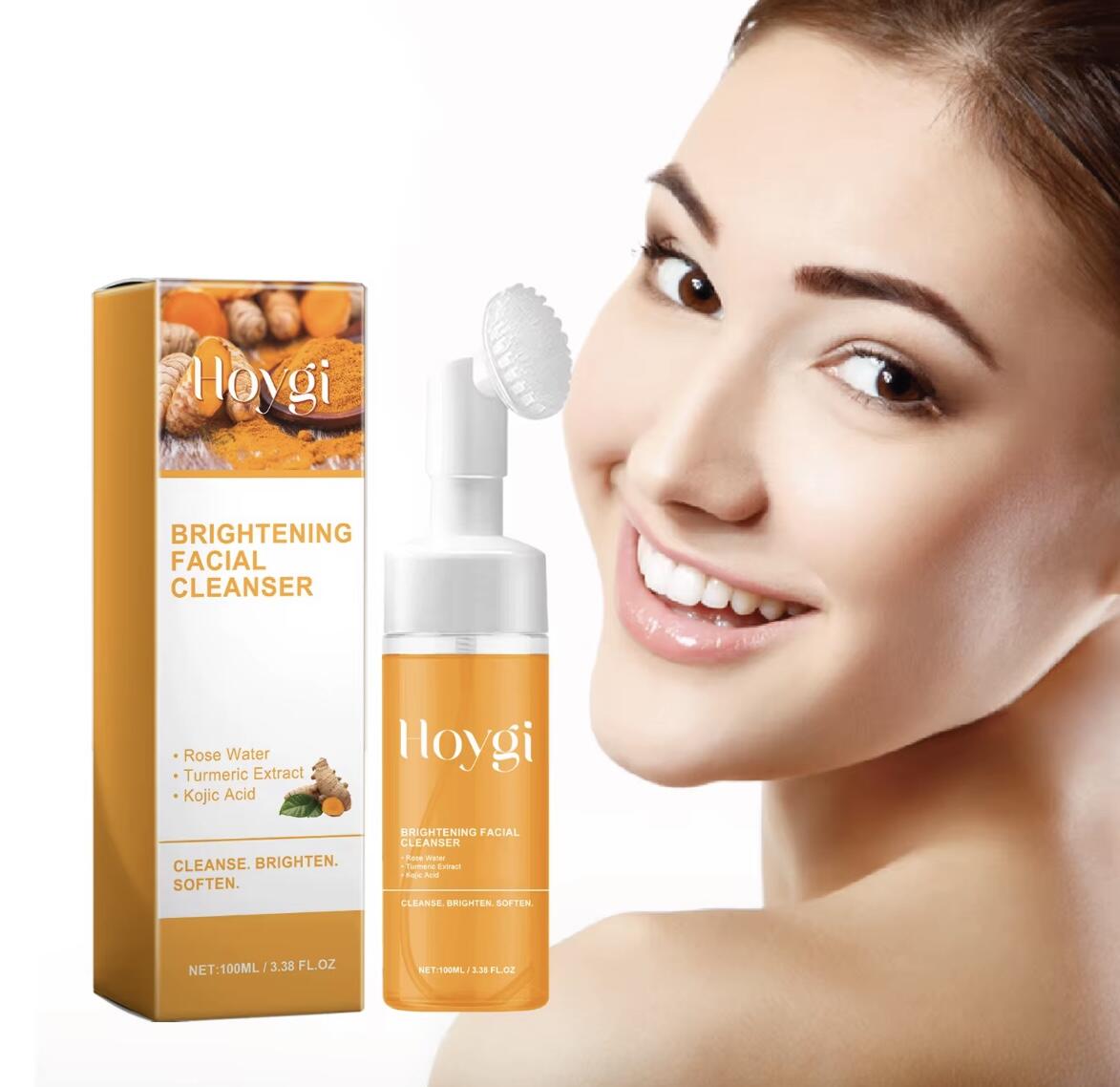 Limpador facial de curcuma