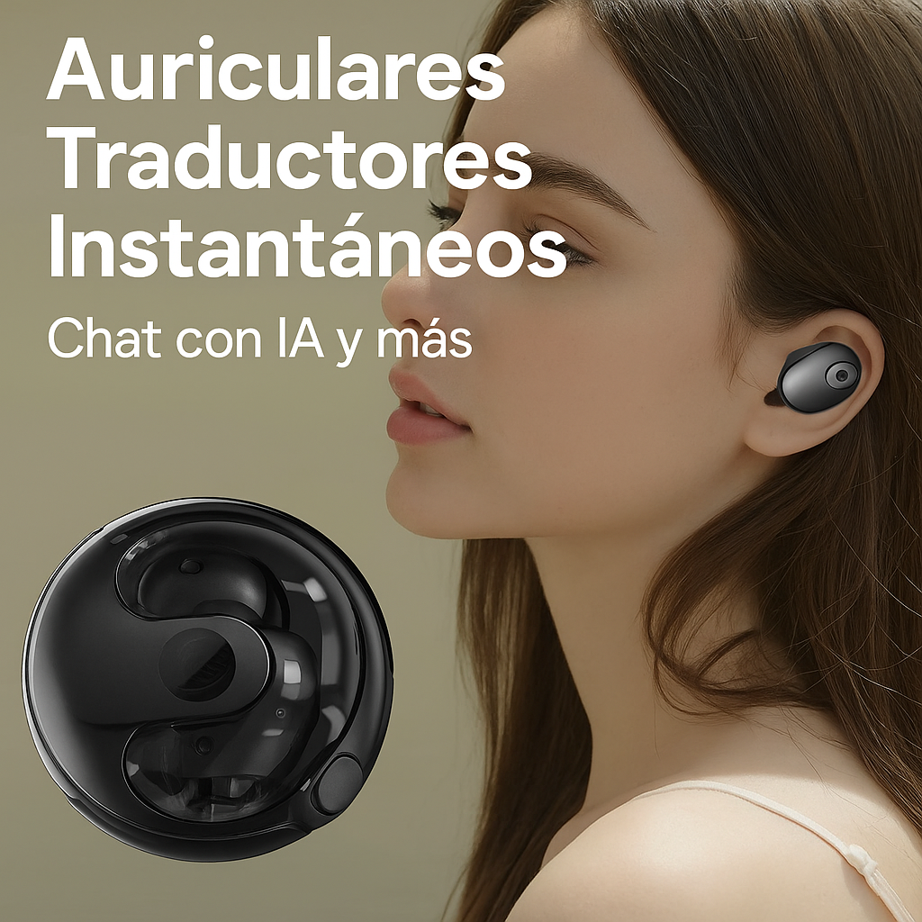 Auriculares Tradutores Instantâneos em Tempo Real