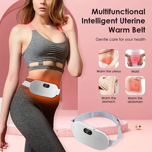 Cinturão de massagem abdominal com calor