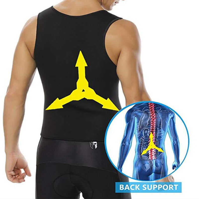 T-shirt o Chaleco Sauna Hombre – Quema Grasa y Moldea el Cuerpo Mais Rápido