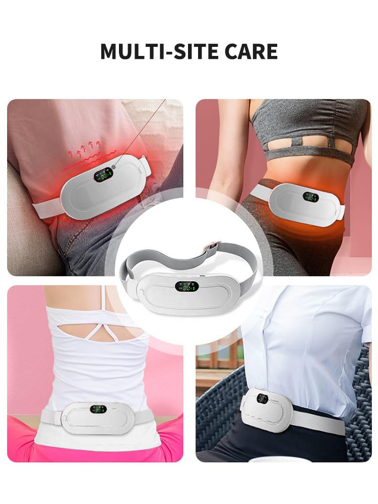 Cinturão de massagem abdominal com calor